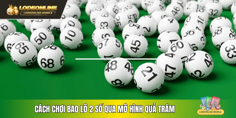 Cách chơi bao lô 2 số qua mô hình quả trám
