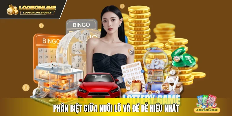 Phân biệt giữa nuôi lô và đề dễ hiểu nhất