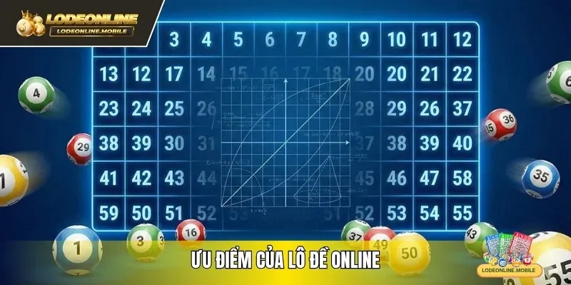 Ưu điểm của Lô đề online